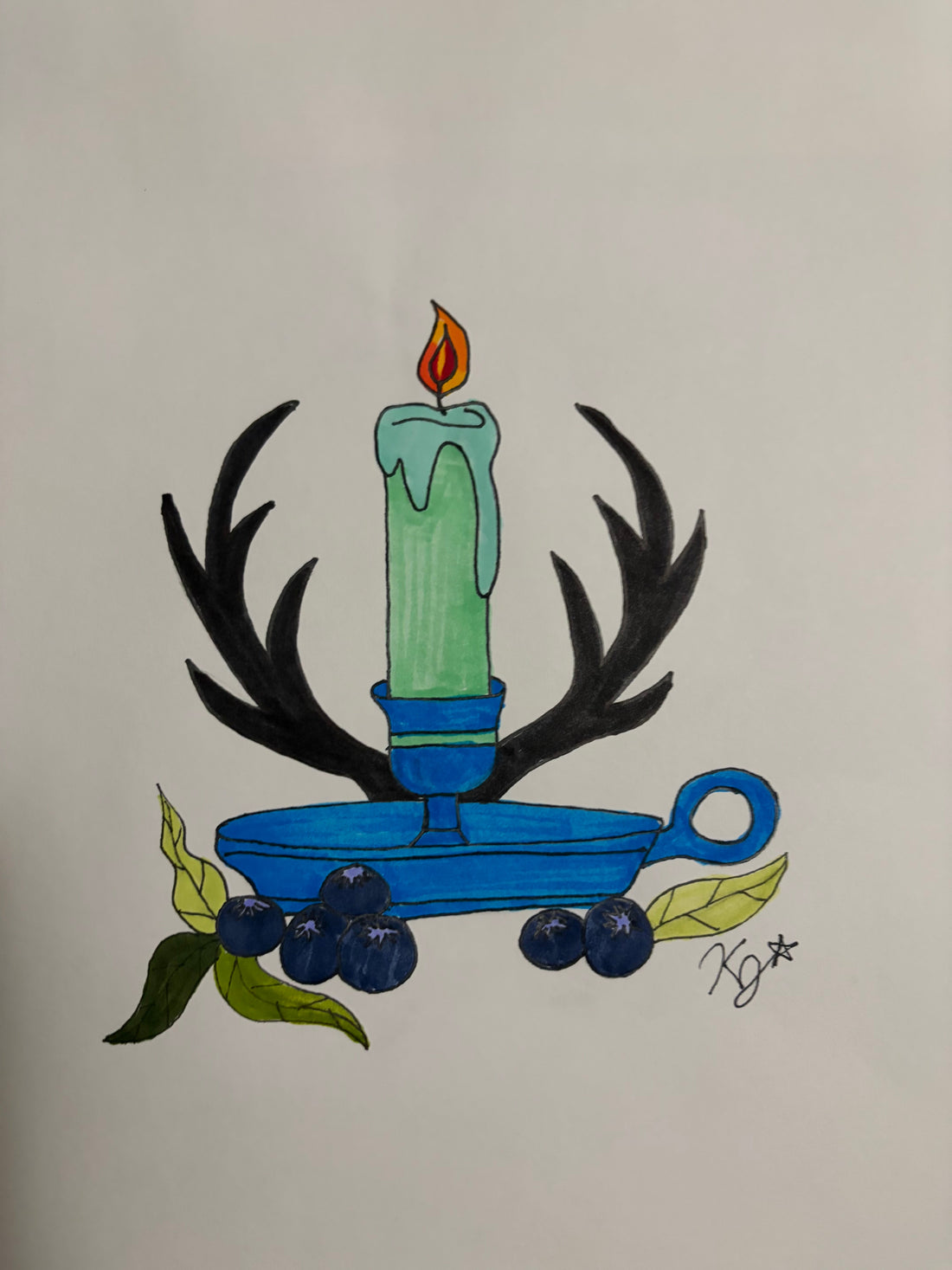 Let the candle light the way