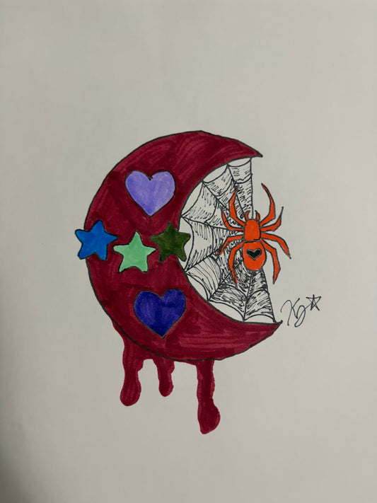 Weird mood moon