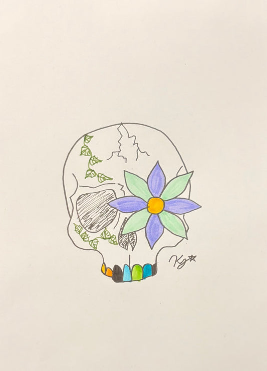 Flower Skully