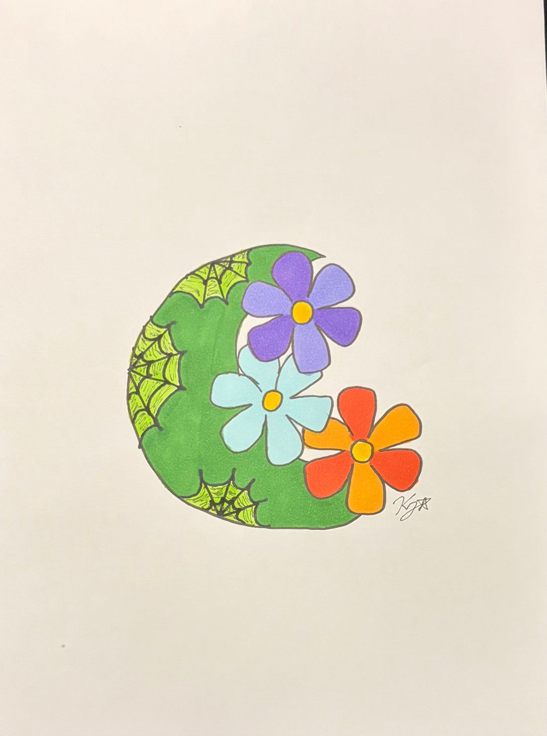 Floral Moon