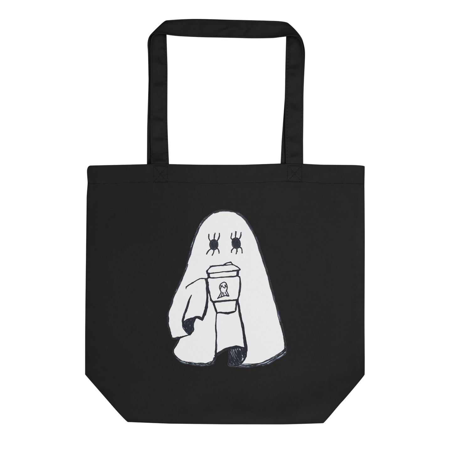 Coffee Ghost Eco Tote Bag