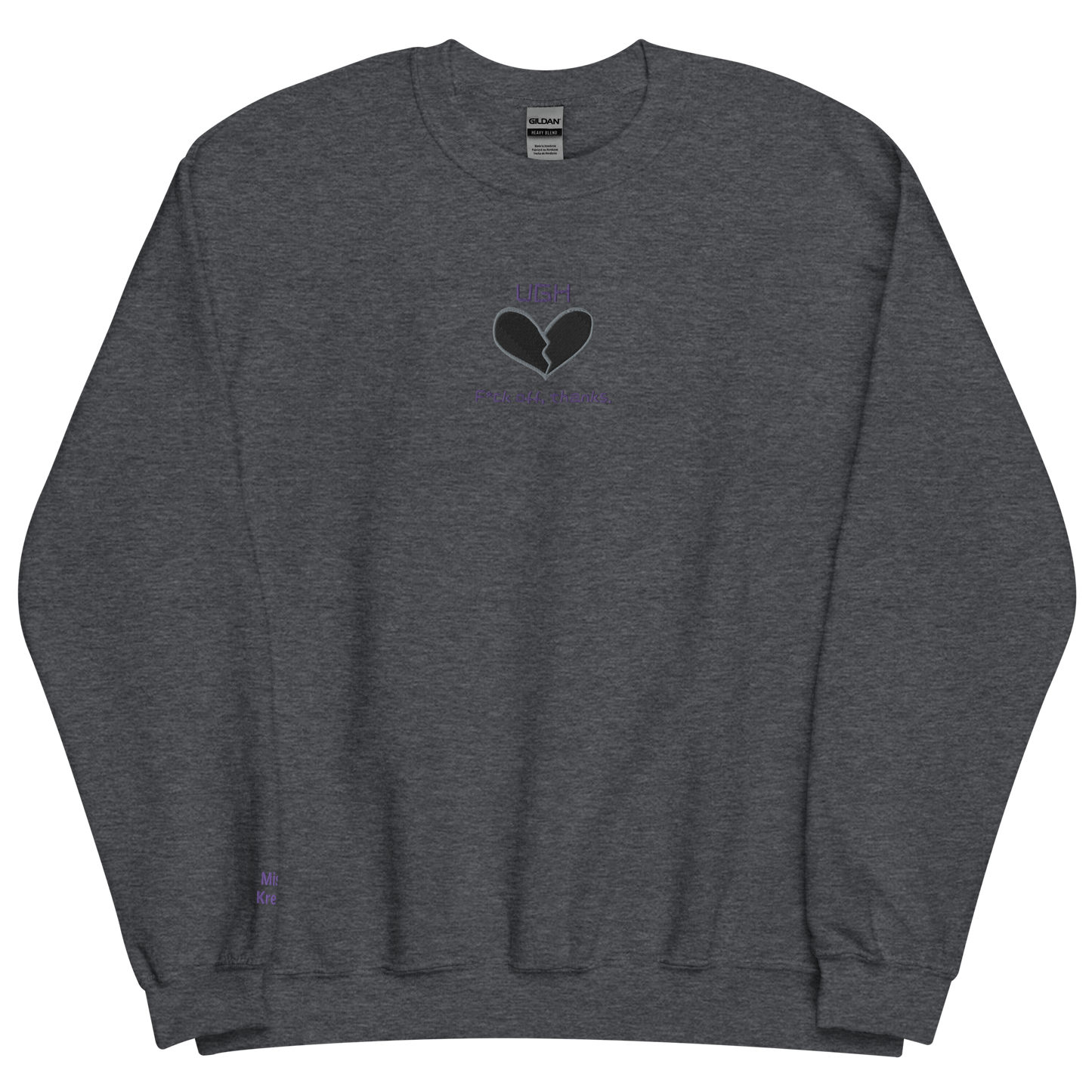 Emo Heart Sweatshirt