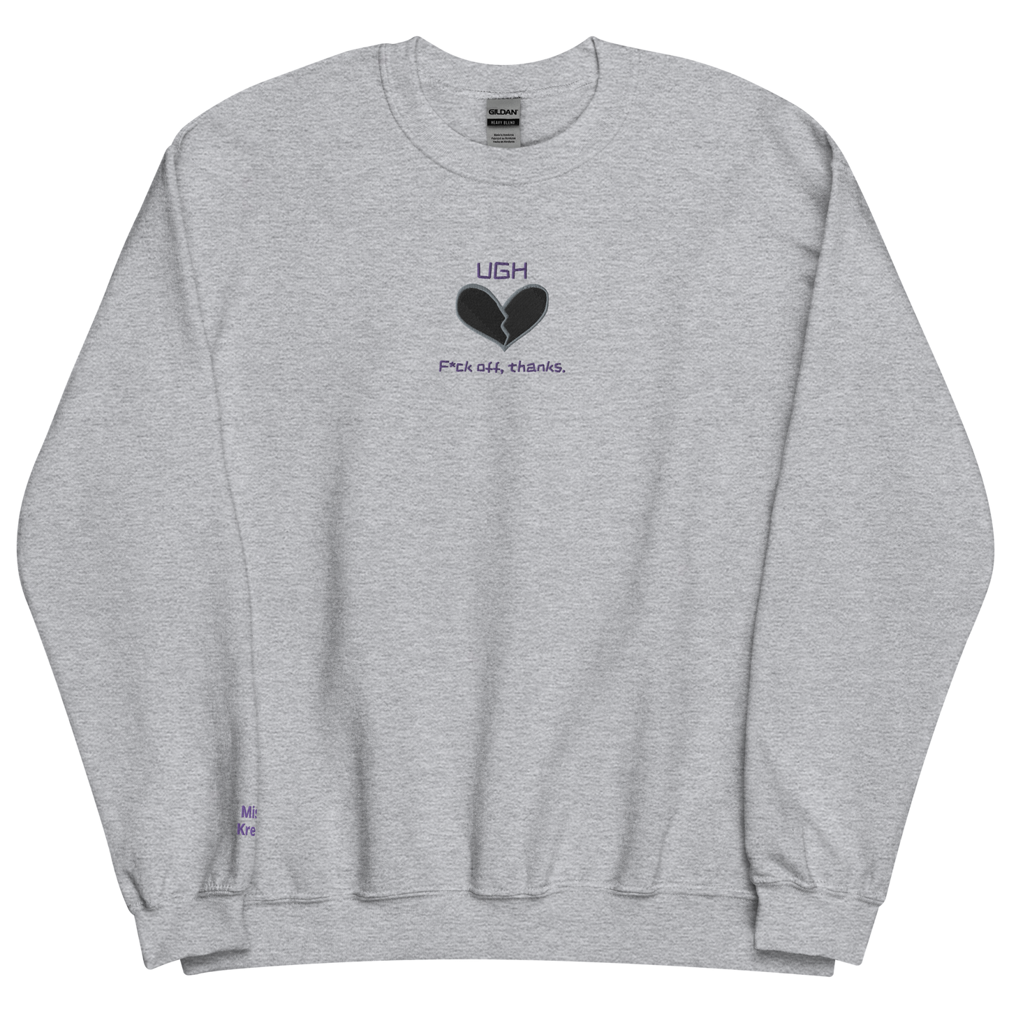 Emo Heart Sweatshirt