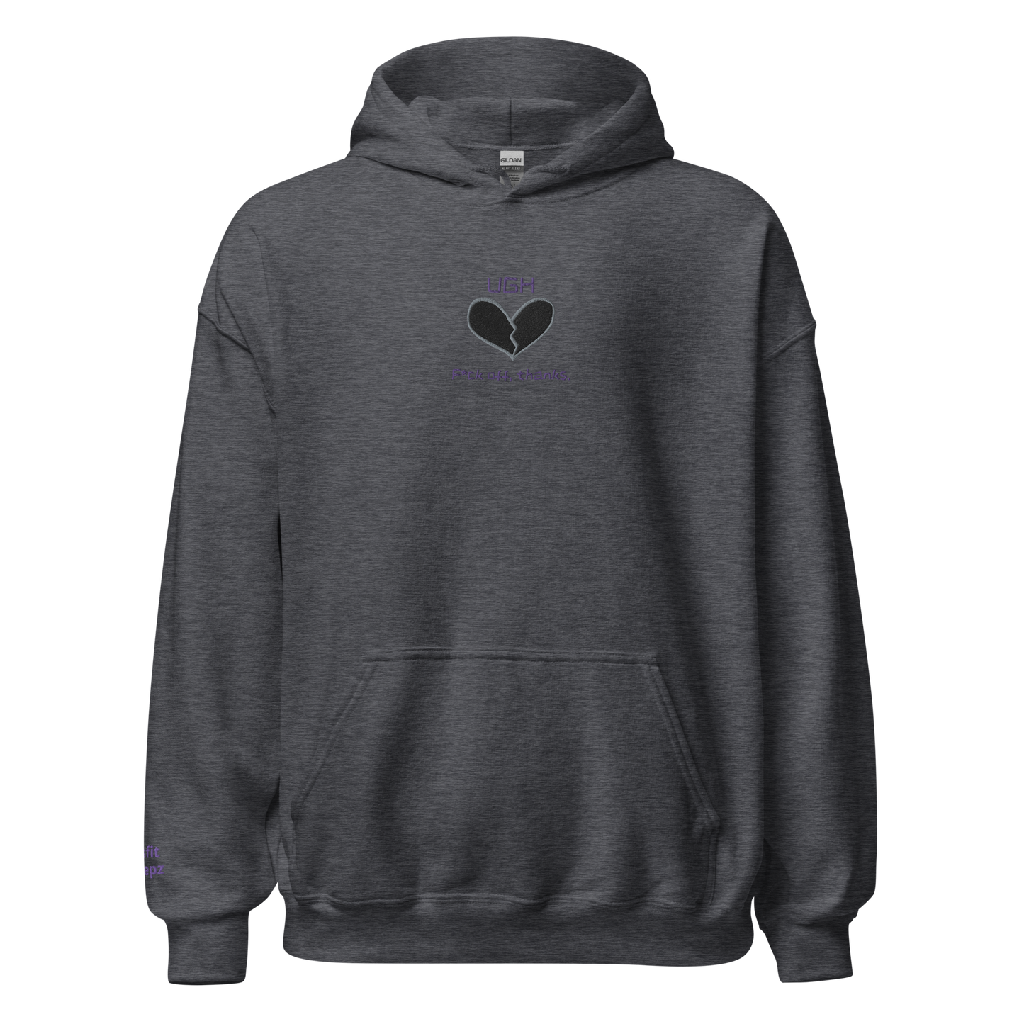 Emo Heart Hoodie