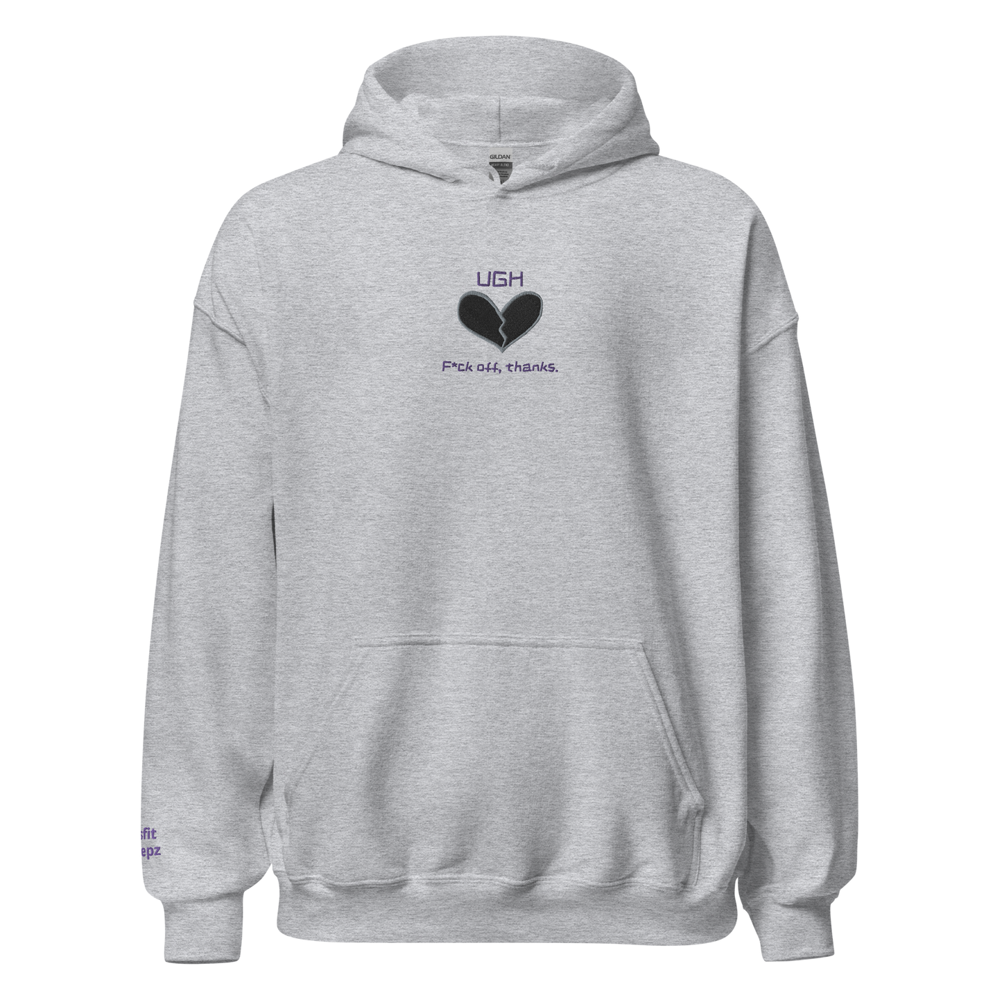 Emo Heart Hoodie