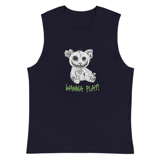 Playtime Teddy Muscle Tank