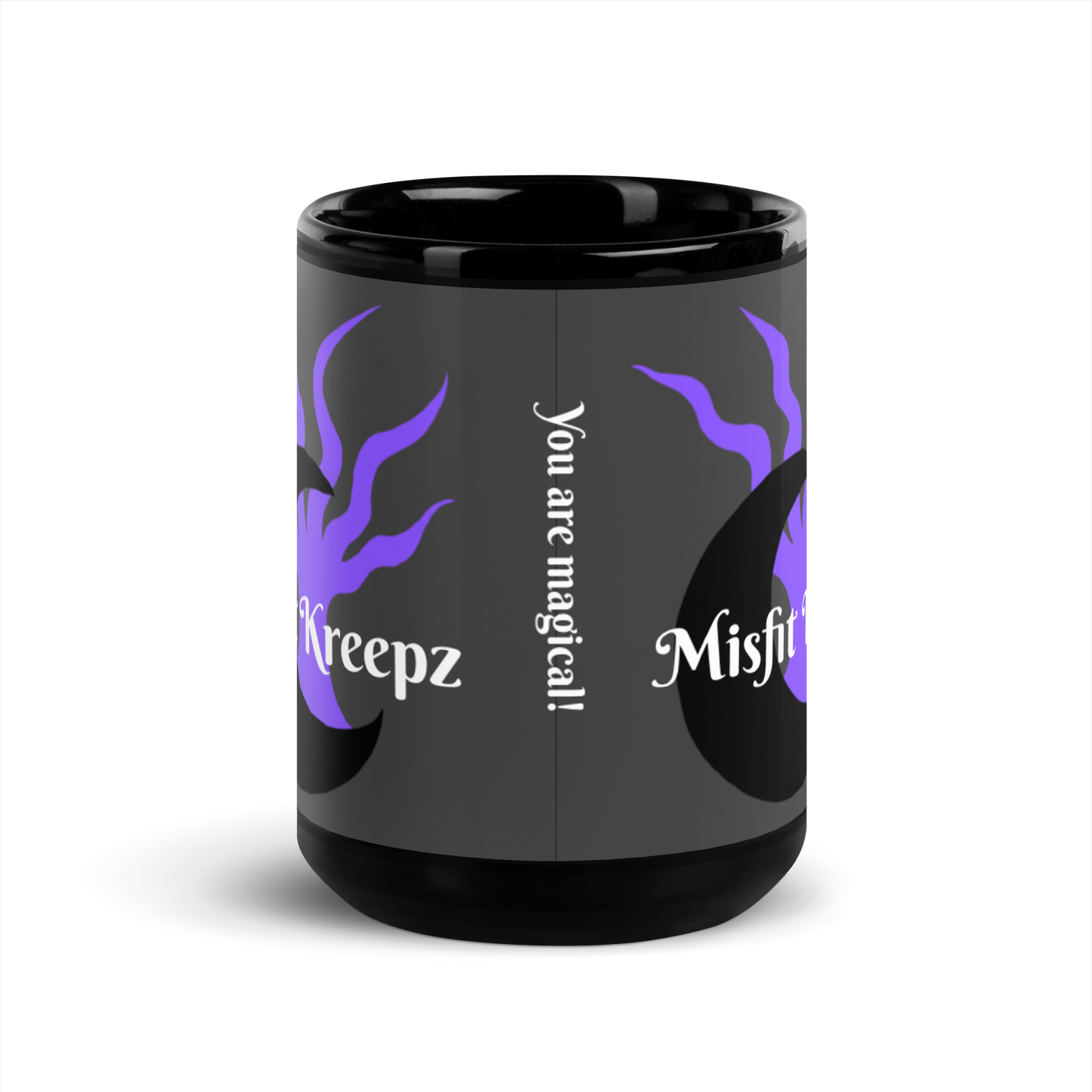 MK Logo Black Mug