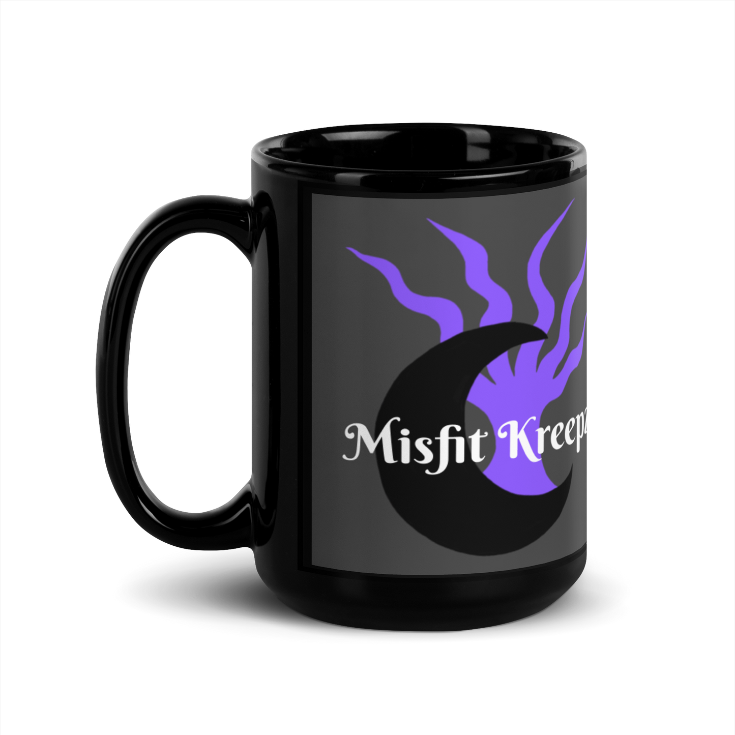 MK Logo Black Mug