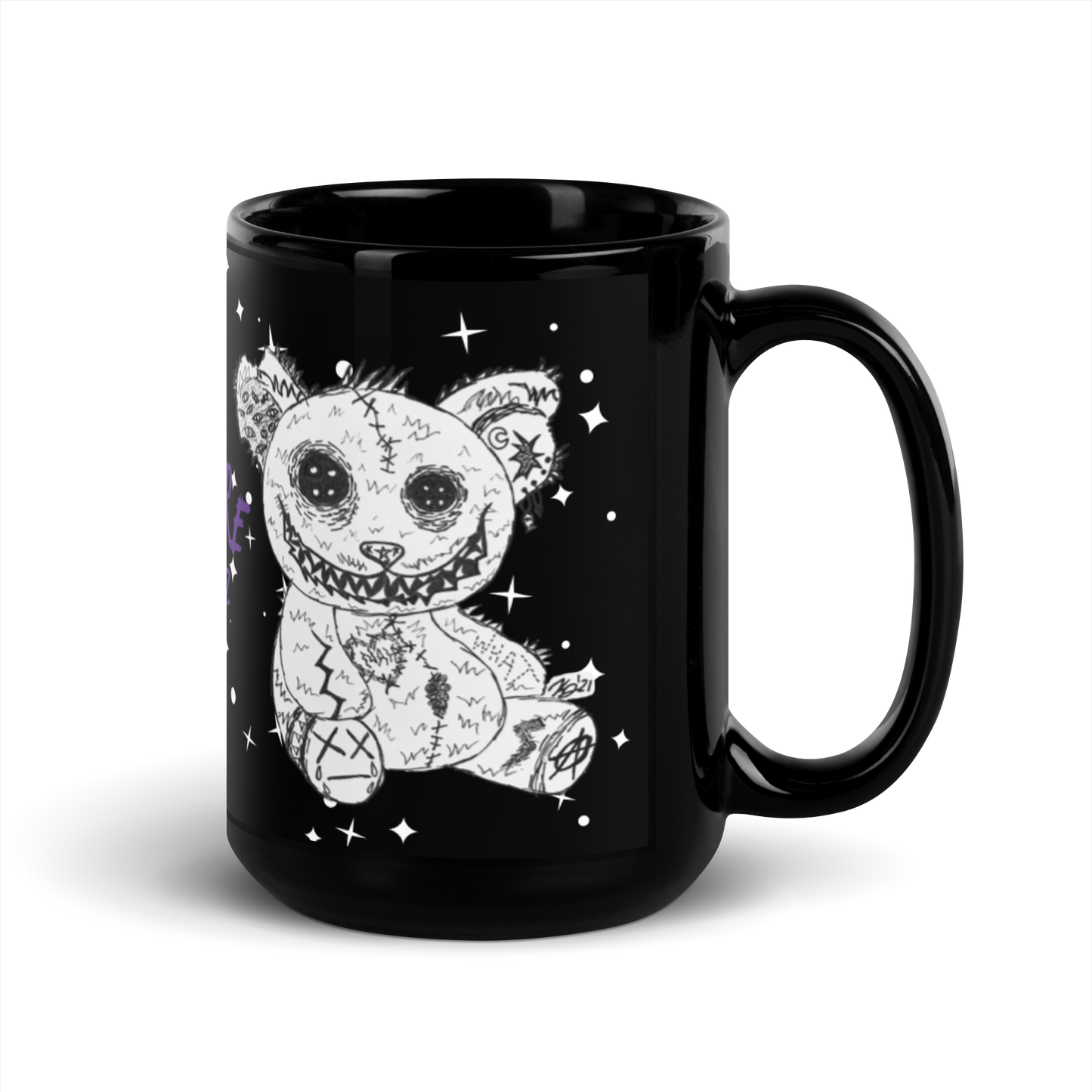 Nightmare Black Mug