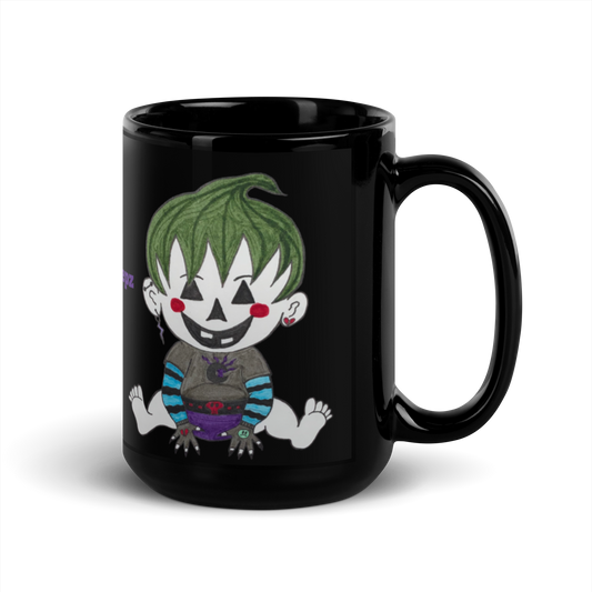 Emo Baby Black Mug