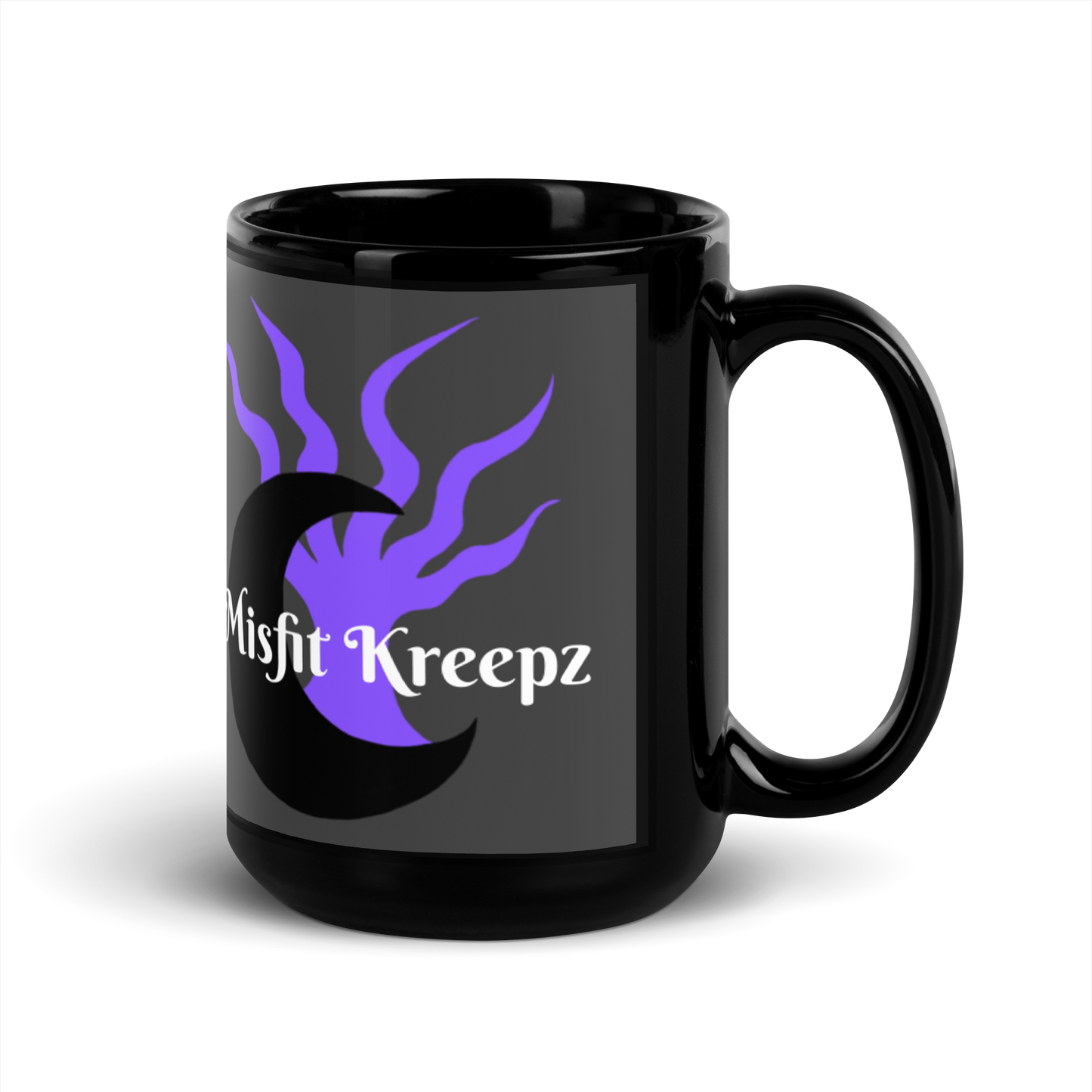 MK Logo Black Mug