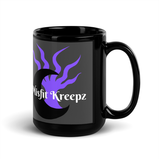 MK Logo Black Mug