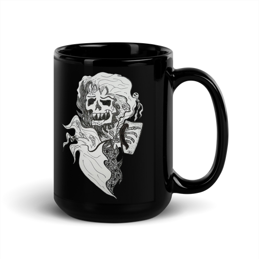 Coffee Reaper Black Mug