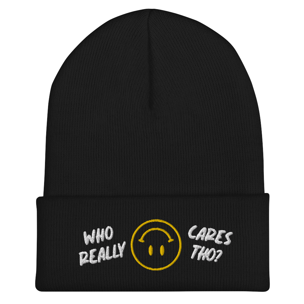 Who cares? beanie