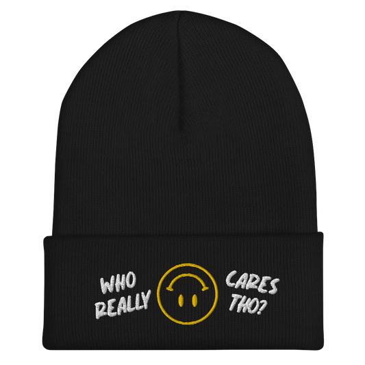 Who cares? beanie