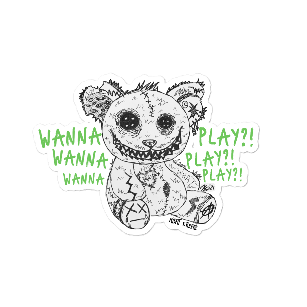 Teddy sticker