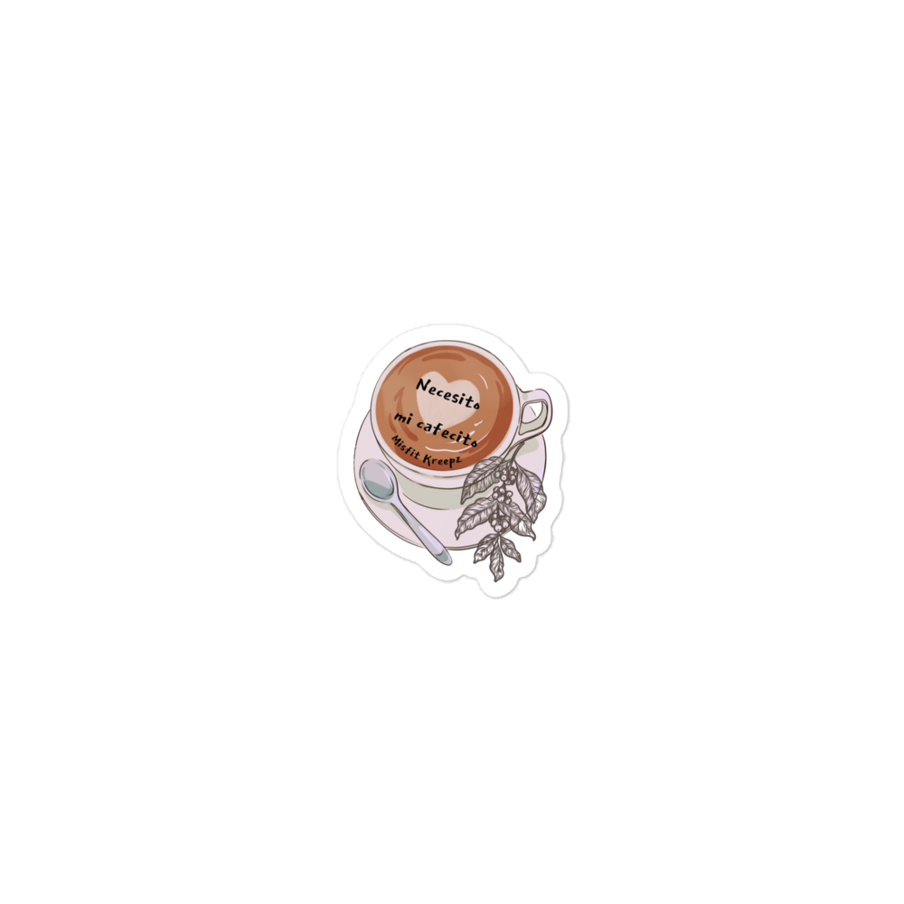 Cafecito sticker