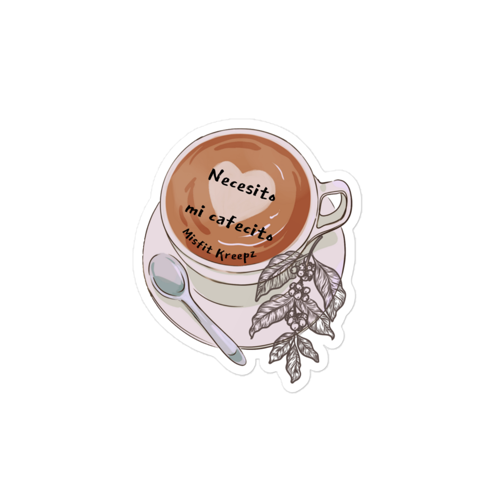 Cafecito sticker