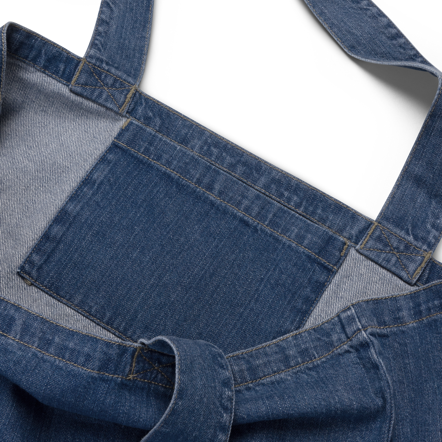 MK Organic Denim Tote Bag