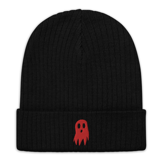 Red Ghostie Beanie