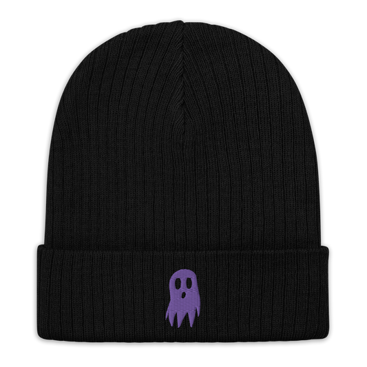 Purple Ghostie Beanie