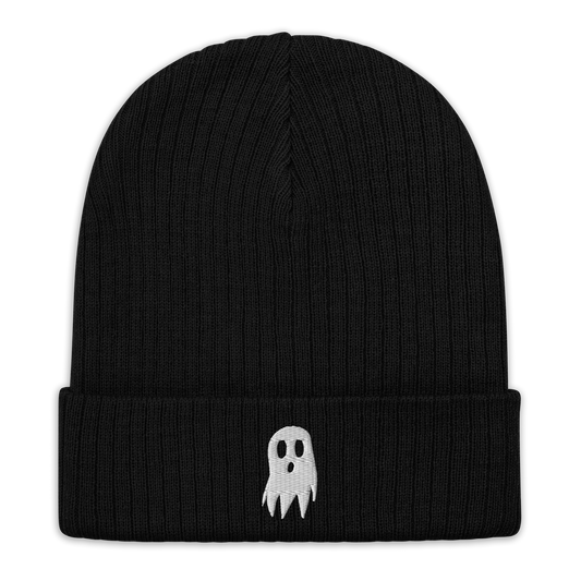 White Ghostie Beanie