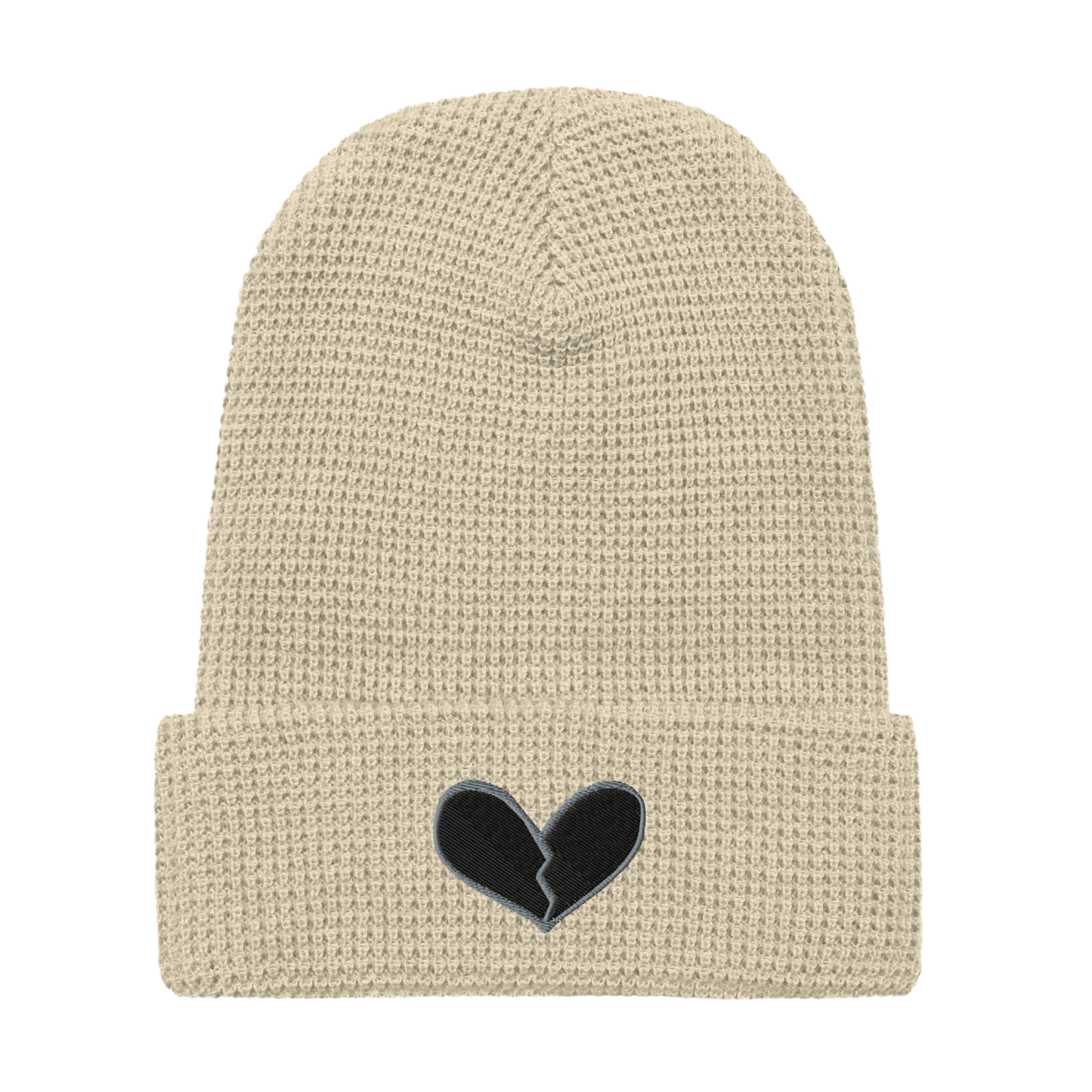 Emo Heart Waffle Beanie