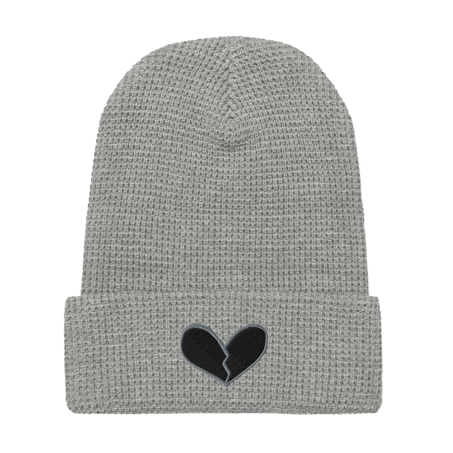 Emo Heart Waffle Beanie